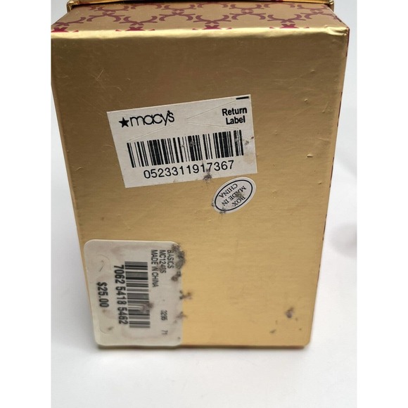 CHARTER CLUB Hinged Bangle Bracelet New Silvertone Clear Austrian Crystals - Picture 2 of 5